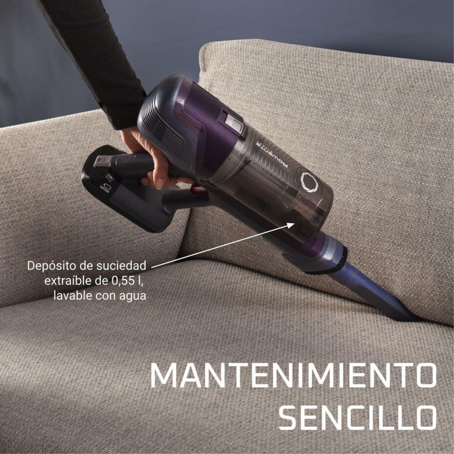 Rowenta XPert 6.60 RH6838 - Aspirateur balai sans fil polyvalent,...