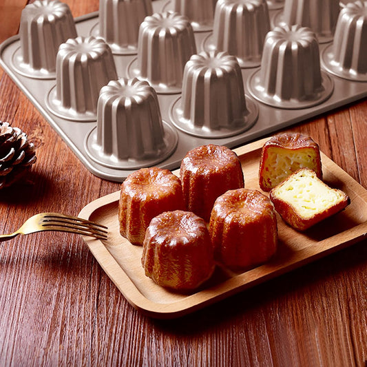 Moule à Gâteau Canele pour Four et Pâtisserie Moule Bordelais...