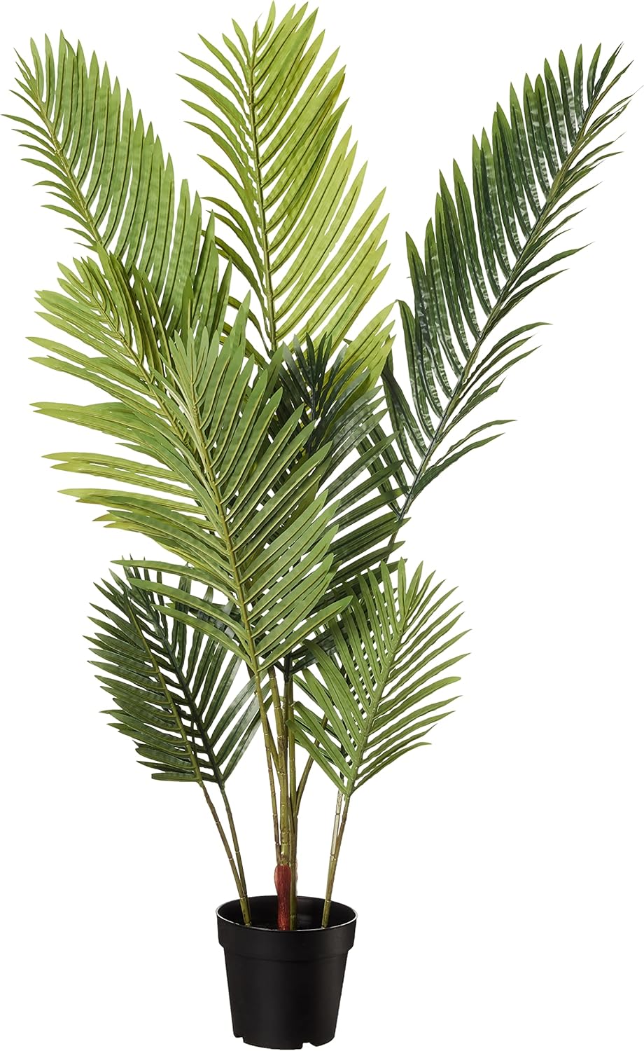 Amazon Basics Palmier artificiel avec pot en plastique, 48 pouces,...