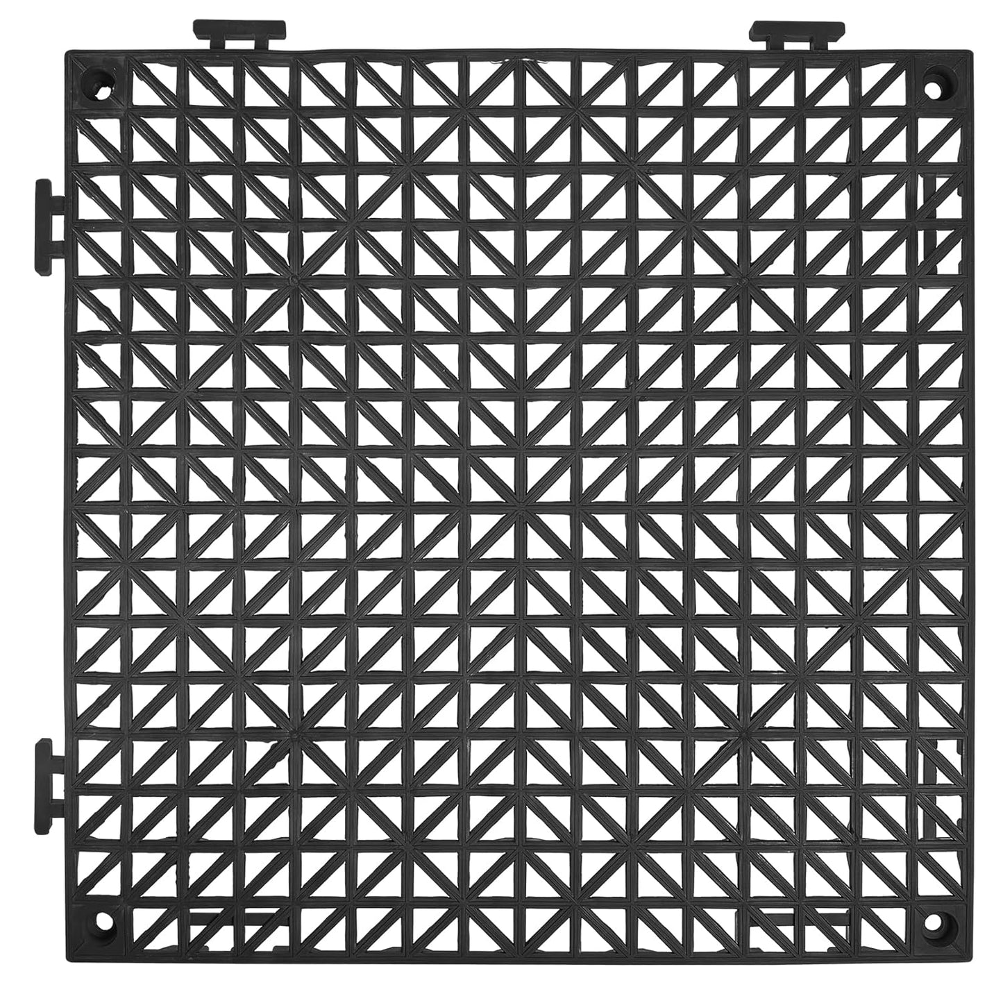 VEVOR Carrelage PVC Auto-ventilant 55 PCS Carrelage de Sol à Clip...