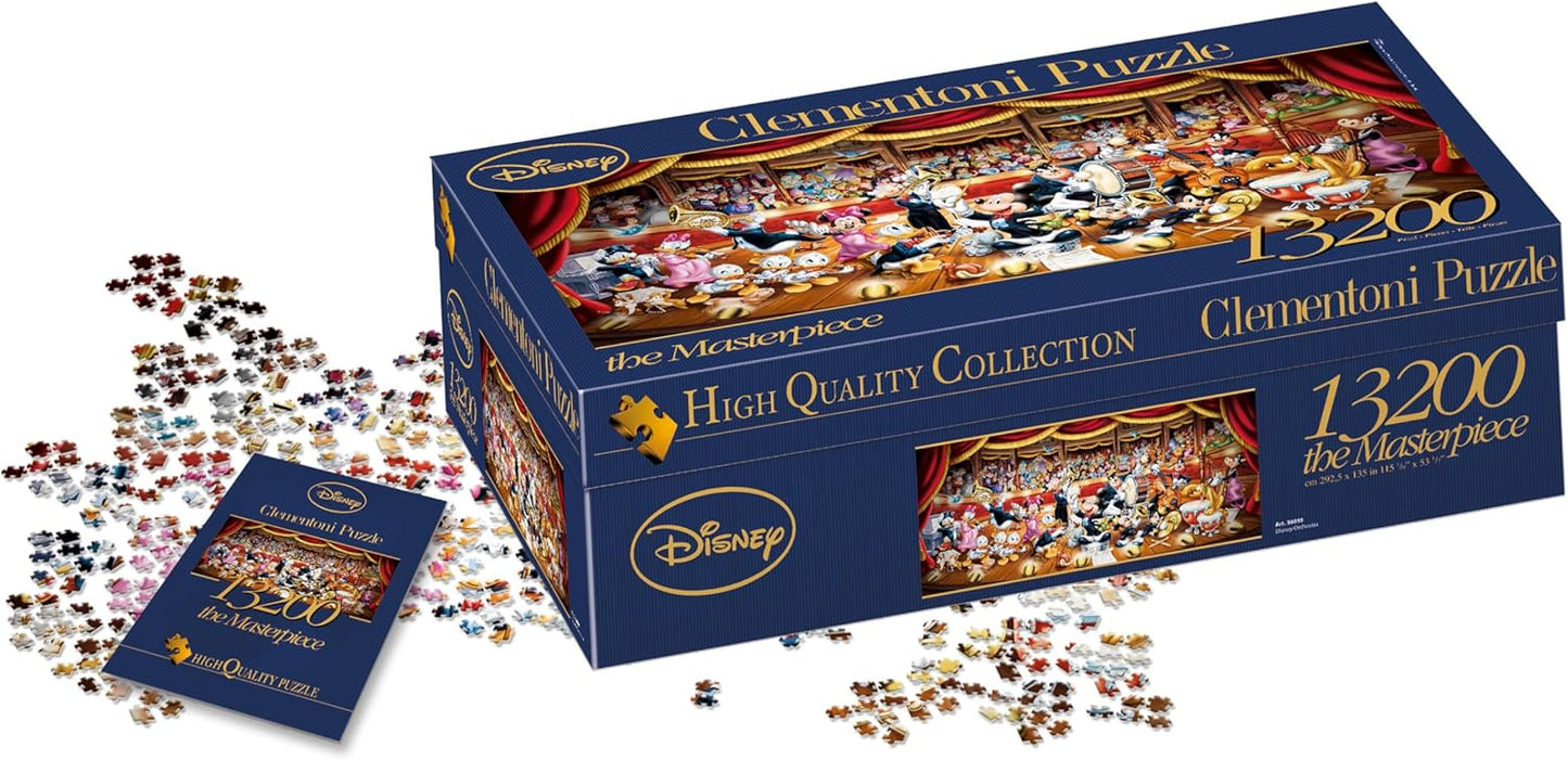 Clementoni - Puzzle 13200 pièces Disney Orchestra, Puzzle Adulte,...