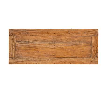 vidaXL Aparador de madera maciza de caoba 75x30x65 cm