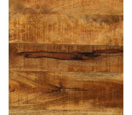 vidaXL Mesa de comedor de madera maciza de mango 140x140x76 cm