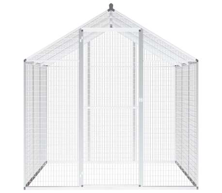 vidaXL Volière d'extérieur Aluminium 183 x 178 x 194 cm