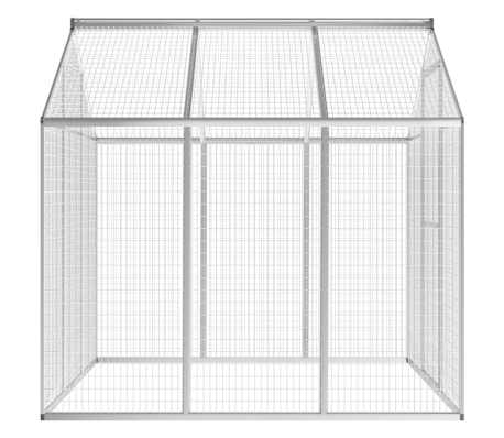 vidaXL Volière d'extérieur Aluminium 183 x 178 x 194 cm