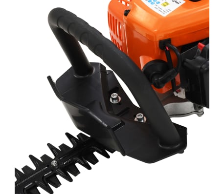 vidaXL Cortasetos de gasolina 722 mm naranja y negro