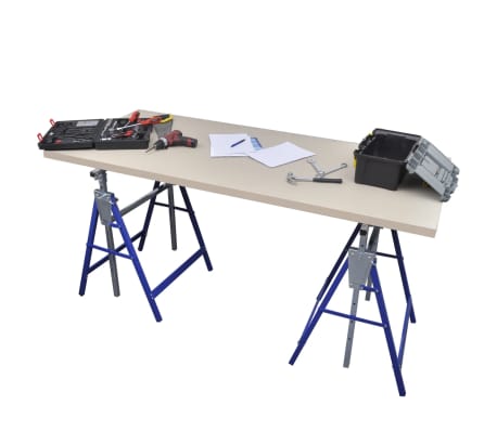 Set de 2 andamios de caballete