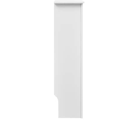 vidaXL Mueble cubierta para radiador MDF 112 cm