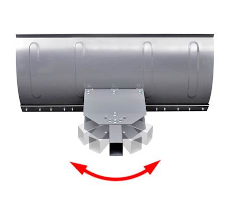 vidaXL Pala universal para vehículo quitanieves 100x44 cm