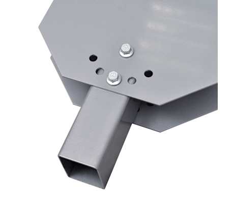 vidaXL Pala universal para vehículo quitanieves 100x44 cm