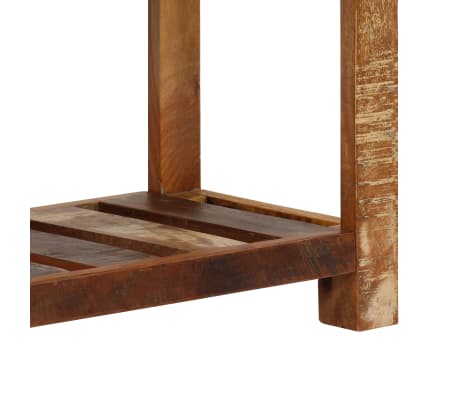 vidaXL Aparador madera maciza reciclada 120x30x75 cm