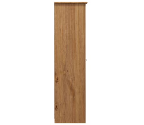 vidaXL Armario de 3 puertas madera pino Panamá Range 118x50x171,5 cm
