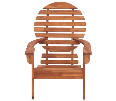 vidaXL Silla Adirondack madera maciza de acacia