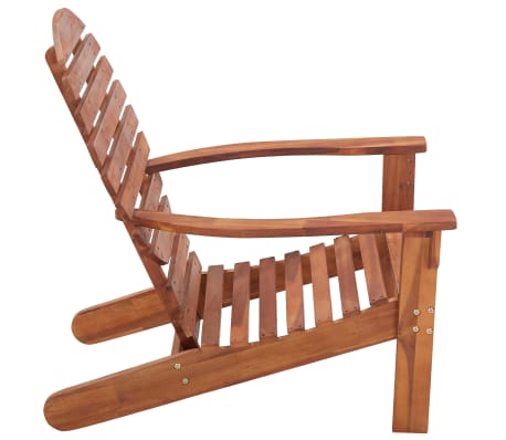vidaXL Silla Adirondack madera maciza de acacia