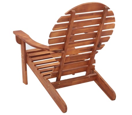 vidaXL Silla Adirondack madera maciza de acacia