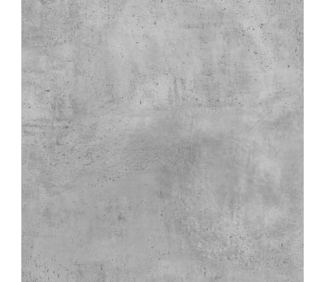 vidaXL Mesita de noche flotante madera gris hormigón 40x31x27 cm