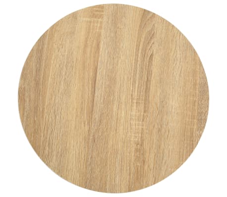 vidaXL Mesa de bistró MDF marrón claro 40 cm