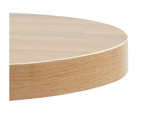 vidaXL Mesa de bistró MDF marrón claro 40 cm