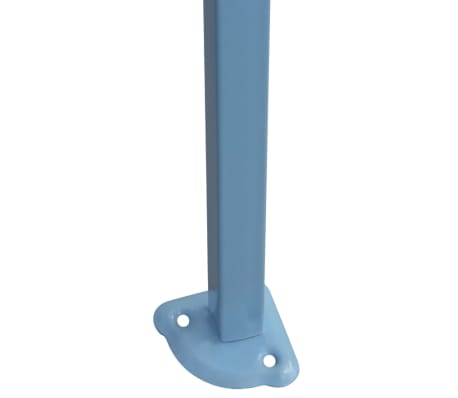 vidaXL Tente de réception escamotable avec 8 parois 3 x 9 m Blanc