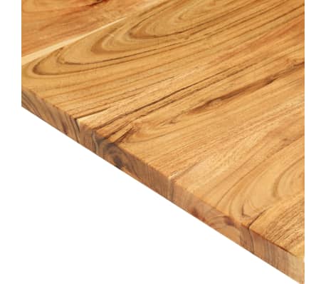 vidaXL Encimera para armario tocador madera maciza acacia 80x52x2,5 cm