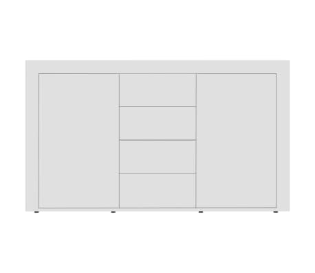 vidaXL Aparador de madera contrachapada blanco 120x36x69 cm