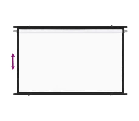 vidaXL Pantalla de proyección 100" 16:9