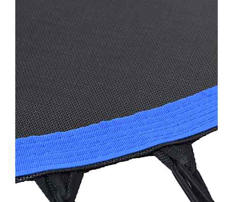 vidaXL Cama elástica fitness con asa 102 cm