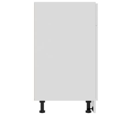 vidaXL Armoire de plancher à tiroir "Lyon" Blanc 80x46x81,5cm