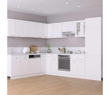 vidaXL Armoire suspendue "Lyon" Blanc 80x31x60 cm Bois d’ingénierie