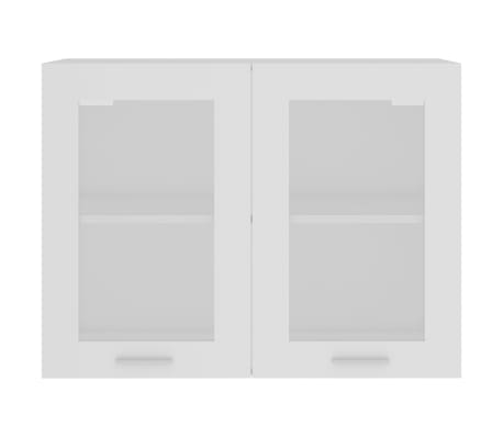 vidaXL Armario colgante cocina “Lyon” contrachapada blanco