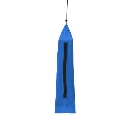vidaXL Cama de camping tela Oxford y acero azul 180x60x19 cm