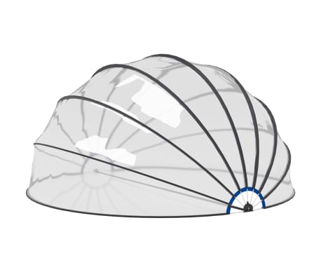 vidaXL Cubierta capota de piscina 559x275 cm