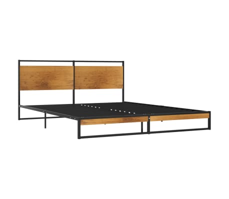 vidaXL Cadre de lit sans matelas métal 160x200 cm