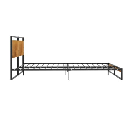 vidaXL Cadre de lit sans matelas métal 160x200 cm