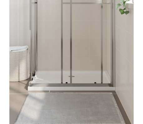 vidaXL Receveur de douche rectangulaire ABS Blanc 70x100 cm