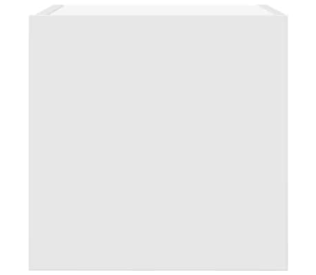 vidaXL Muebles de pared para TV 2 uds blanco 30,5x30x30 cm