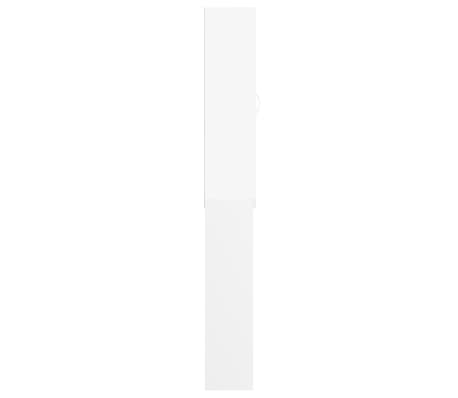 vidaXL Armario de lavadora blanco 64x25,5x190 cm