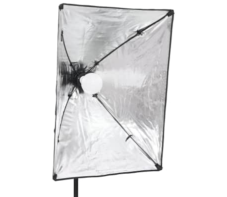 vidaXL Lámparas de estudio profesional 2 unidades 40x60 cm