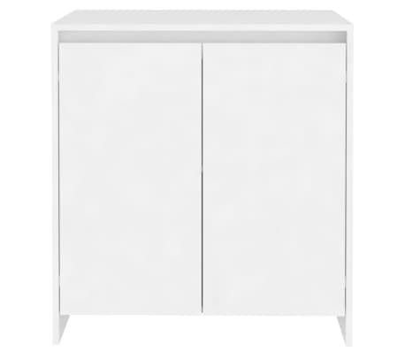 vidaXL Buffet Blanc 70x41x75 cm Bois d'ingénierie
