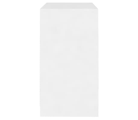 vidaXL Buffet Blanc 70x41x75 cm Bois d'ingénierie
