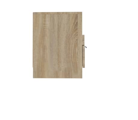vidaXL Mueble de TV madera contrachapada roble Sonoma 150x33,5x45 cm