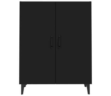 vidaXL Buffet Noir 70x34x90 cm Bois d'ingénierie