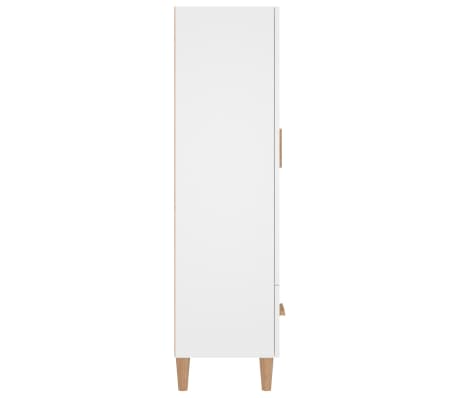 vidaXL Buffet Blanc 70x31x115 cm Bois d'ingénierie