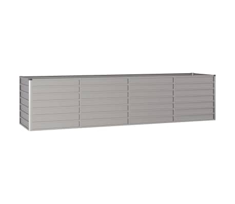 vidaXL Arriate oxidado de acero corten 320x80x77 cm