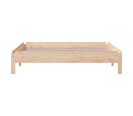 vidaXL Cama apilable de madera pino maciza 100x200 cm