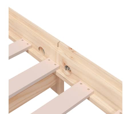 vidaXL Cama apilable de madera pino maciza 100x200 cm