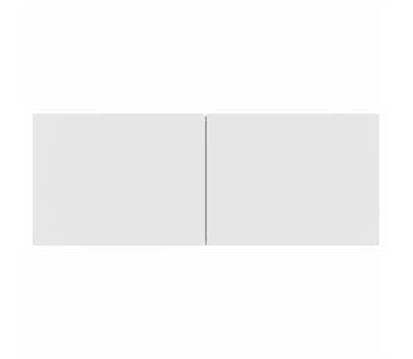 vidaXL Muebles para TV 2 uds madera de ingeniería blanco 80x30x30 cm
