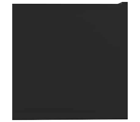 vidaXL Muebles para TV 2 uds madera contrachapada negro 80x30x30 cm
