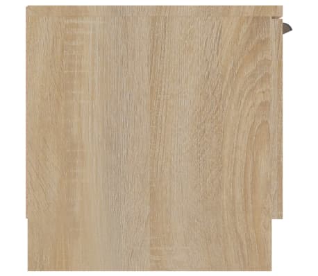 vidaXL Mueble de TV madera contrachapada roble Sonoma 102x35x36,5 cm
