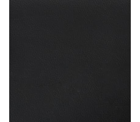 vidaXL Cabecero de cuero sintético negro 90x5x78/88 cm